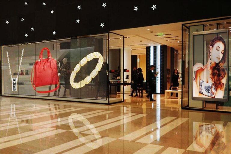 Transparent LED Screen for Retail Stores, Glass Facades & Commercial Advertising | NPLLED
