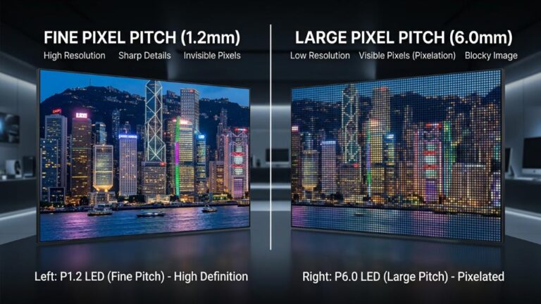 How to Choose the Right LED Display Pixel Pitch?
