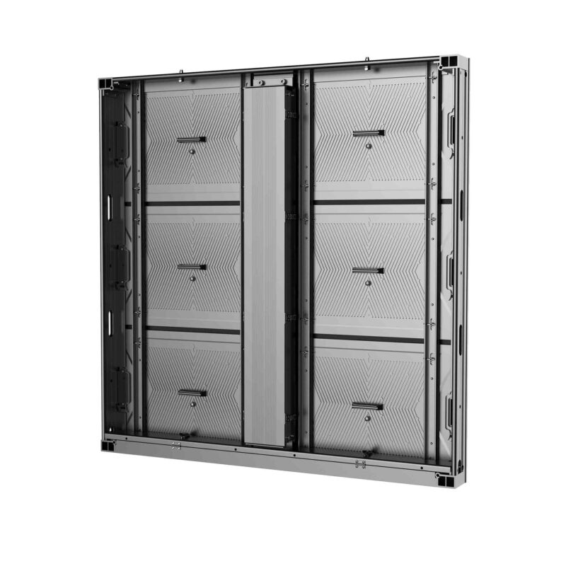 Outdoor 960×960mm Aluminum Profile LED Display Cabinet