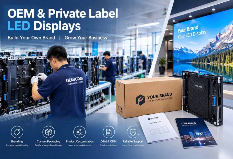 OEM LED Display Manufacturer: Private Label Guide