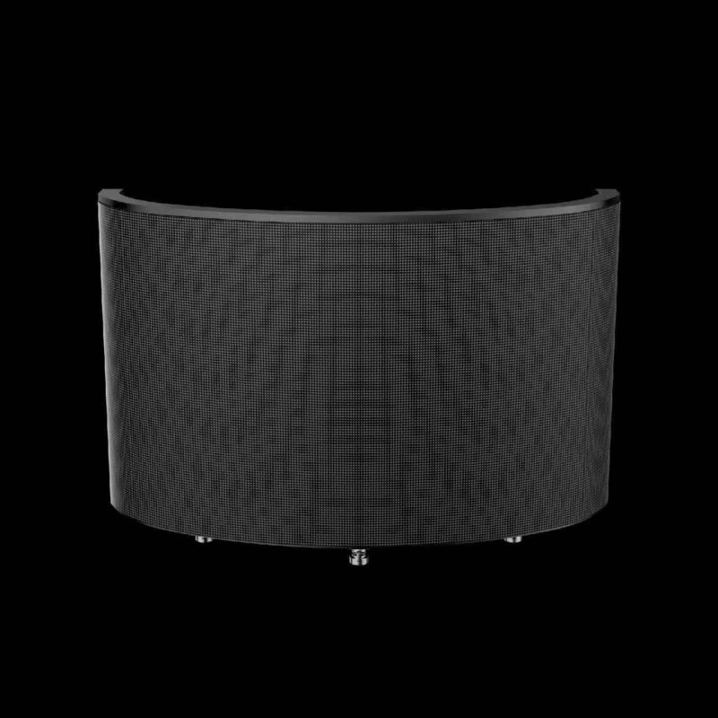 Curved LED Reception Counter | Custom LED Front Desk